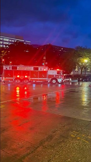Washington D.C. - Rescue Squad ￼1 responding with air horn 📣👍🏼