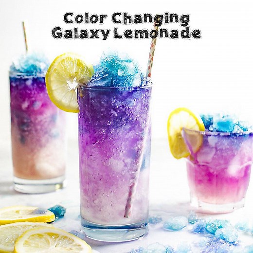 767K views · 823 reactions | Do you know someone who will LOVE this magic? This is the ultimate summer drink! Take your lemonade slushies to the next level with COLOR CHANGING MAGIC Ice to make GALAXY LEMONADE SLUSHIES with The Flavor Bender For all the tips and variations and where to buy blue pea / butterfly pea - https://www.theflavorbender.com/galaxy-color-changing-lemonade-slushie/ | The Flavor Bender | Facebook