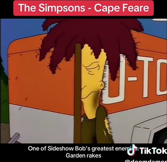 Sideshow Bob's Hilarious Rake Battles in The Simpsons