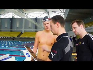 Testing Swedish national swim team with 1080 Sprint