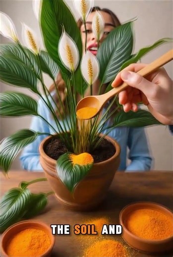 People don’t usually add this to Peace Lilies… but some do 🌱 👉 comments