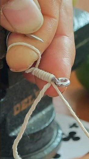 Clear Tutorial on How to Fix Fishing Hooks with Line!