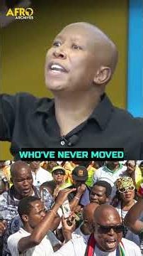 "Foreigners will never be the problem in South Africa" Julius Malema hits back at Xenophobia
