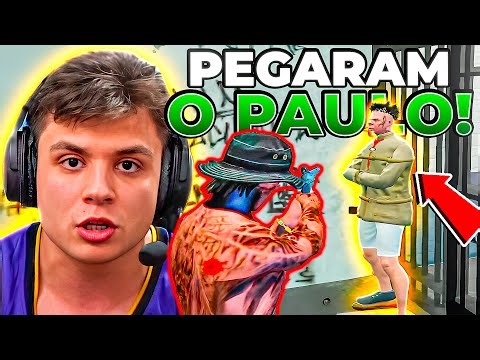 Paulinho was kidnapped by Cirilo's gang in GTA RP! 😱 (Modder clips)