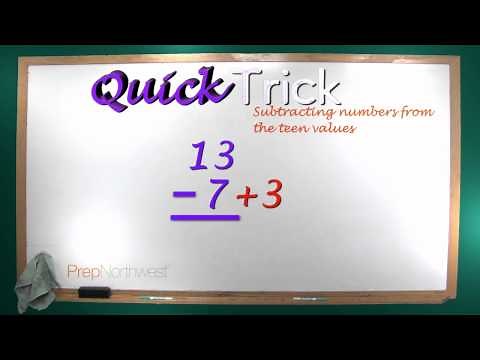 PrepNW Quick Trick: Subtraction of the teens