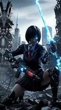 Evolution of Japanese School Girl 🎀🤖 2025 ➡ 4000 #Shorts