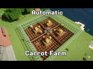 Minecraft Automatic Carrot Farm 1.21.1