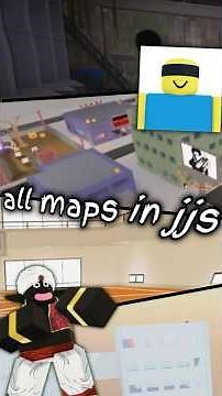 ALL MAPS IN JUJUTSU SHENANIGANS! #jjs #roblox #jujutsushenanigans