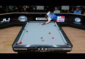 🇺🇸 Shane vs Fedor 🇺🇸 Day 1 is now in the books! Play continues tomorrow until one player gets to 80. | César Toro