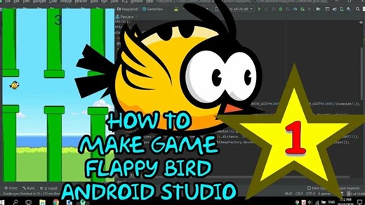 Android Studio Game Tutorial Make game Flappy Bird - Part 1 -(Create Bird)