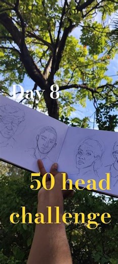 50 head challenge||day 7 #art#50headchallenge