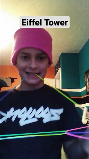 Making the Eiffel Tower with string WOW 🤯