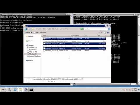 OSIsoft: Create an Initial Baseline Backup When Setting Up an Automated Scheduled Backup Task