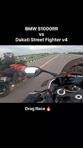 BMW S1000RR vs Dukati V4 #fb #dragracing #bikers #viralpost2024シ #entertainment #Sports #s1000rr #Ducati | Bike$DrageRacing
