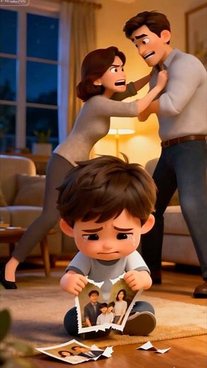 Mom and Dad, can you stop arguing? #animation #cartoon #2d