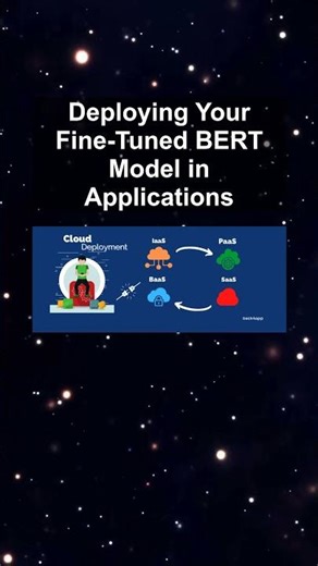 Deploying Your Fine-Tuned BERT Model in Applications #ai #artificialintelligence #machinelearning