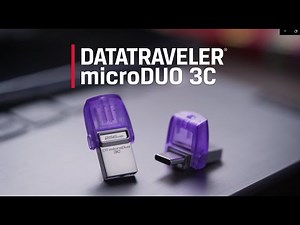 DataTraveler microDuo 3C - Unidad Flash USB Tipo C y Tipo A de alta velocidad