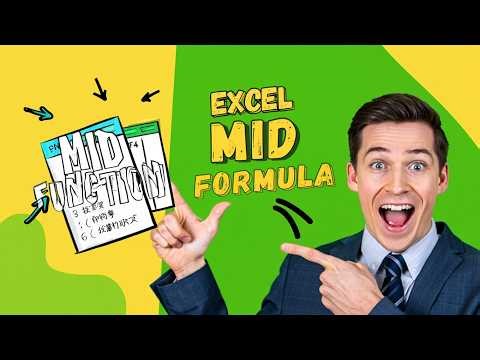 Excel MID Function Explained | Extract Any Part of Text Easily