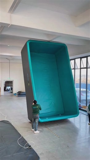 A Real Pool You Can Fold and Store#InflatablePool#BackyardPool#PoolSetup#DIYPool#DropStitch