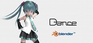 Dancing Hatsune Miku