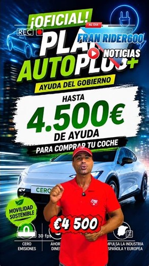 🚨 IT'S OFFICIAL! Up to €4,500 to buy your car | Auto+ Plan | Planning to get a new car?