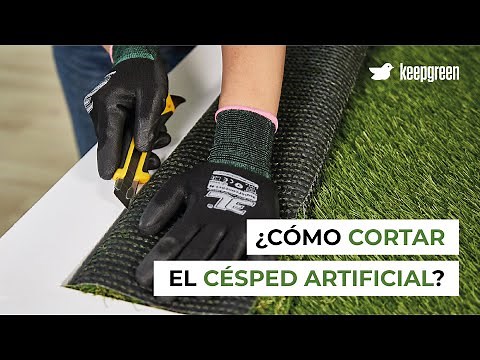 ¿Cómo cortar el césped artificial? [Tutorial de instalación]