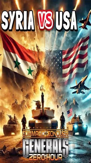 🚨 SYRIA vs USA – NO MERCY! Silent Death Mod v24 | Generals Zero Hour