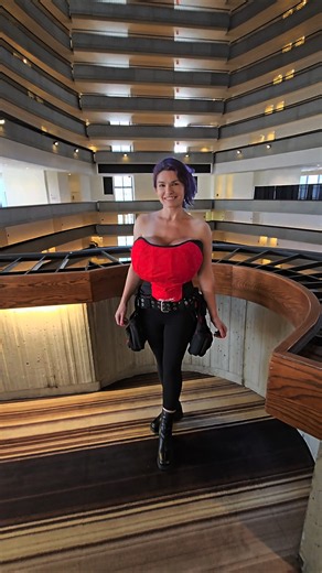 I did a cosplay photoshoot at the hunger Games filming location! | Chimera Costumes
