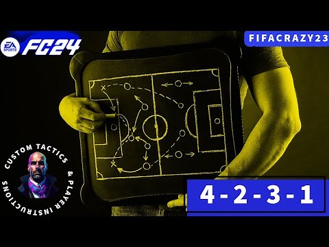 FC 24 Mastery Guide: 4-2-3-1 Formation! ⚽ Best Custom Tactics & Strategies Revealed!🔥