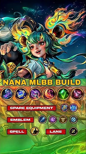 BEST NANA BUILD 2026 😈 | One Shot Mage Nana MLBB