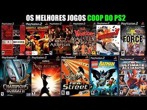 OS MELHORES JOGOS MULTIPLAYER DO PS2 (COOP LOCAL / 2 JOGADORES)