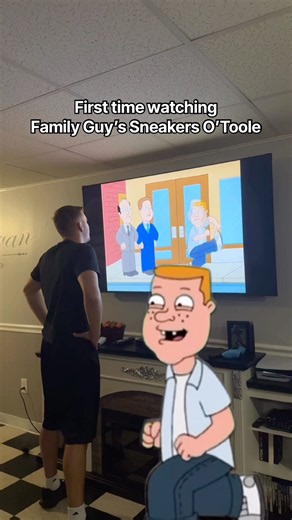 First time watching Family Guy’s Sneakers O’Toole! 👟👟