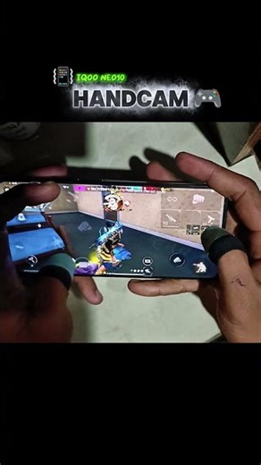 3 Finger⚙️| Handcam🎮|📲IQOO NEO10☑️ #freefire #grxffzone #iqooneo10