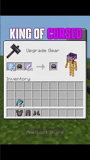 🔥Best Minecraft Armor Trim Combo King of cursed Style (Top Custom Trim Guide) #minecraftshorts