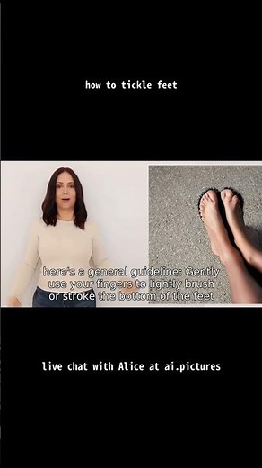 how to tickle feet