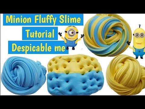 Cara membuat Minion Fluffy Slime Tutorial