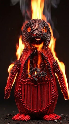 🦁🔥 Energía intensa y fuego crean una escena épica ⚡✨#shorts
