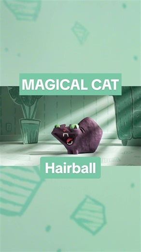 Excuse us, we’re trying a new format based on our analytics research 🤓 #magicalcat #threadwood #claymation #stopmotion #animation