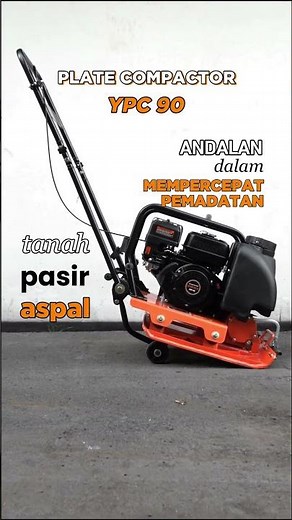 YASUKA PLATE COMPACTOR YPC 90 | PADATKAN TANAH DENGAN CEPAT