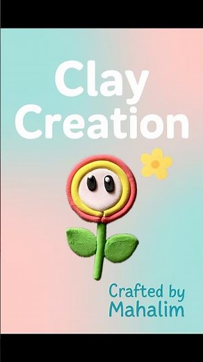 How to make fire flower from super mario - So Easy ! 💕