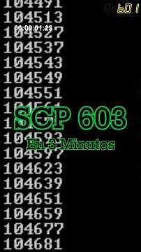 SCP 603 en Resumen - "Self-Replicating Computer Program"