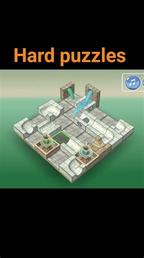 Water Flow Puzzle 💧 Level Impossible 😱 Can You Solve This? #shorts #waterflow #puzzle