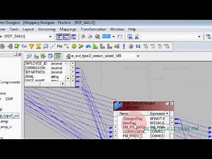 Creating SCD Type2 Mappings in informatica through wizard