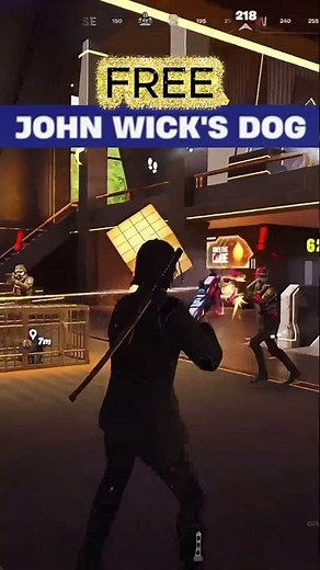 John Wick Dog Location #2! Unlock the 9mm Baba Yaga in Fortnite 🐶🔫