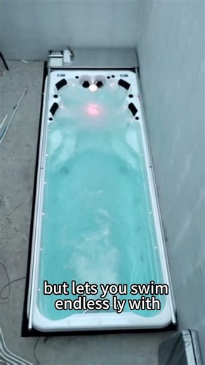 The pool that fits any where #endlesspools #pool #swimmin #swimmingpool