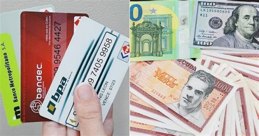 Exchange rate in Cuba: New drop in dollars and euros, MLC rises