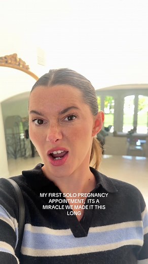 First Solo Pregnancy Appointment at Nearly 8 Months