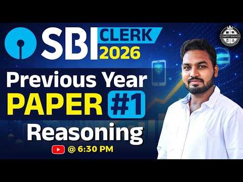 SBI CLERK 2026 | PREVIOUS QUESTION PAPER | REASONING | #sivareddylogics #competemindsacademy