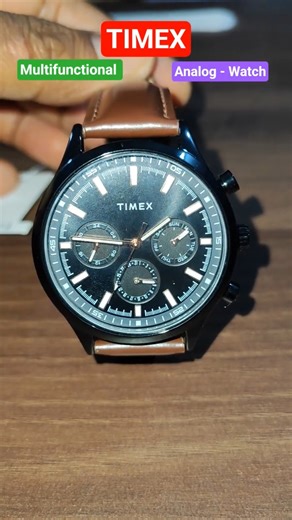TIMEX Multi Functional Model No- TWHG03SMU19 Black Dial Analog Watch Men #Indian