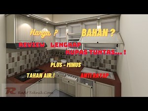 Harga kitchen set pvc per meter lihat di Deskripsi Linknya